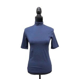 Halogen Mock Neck 3/4 Sleeve Top | Petite Extra Small